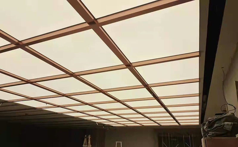 南京德基廣場(chǎng)透光軟膜天花@中滬世業(yè)